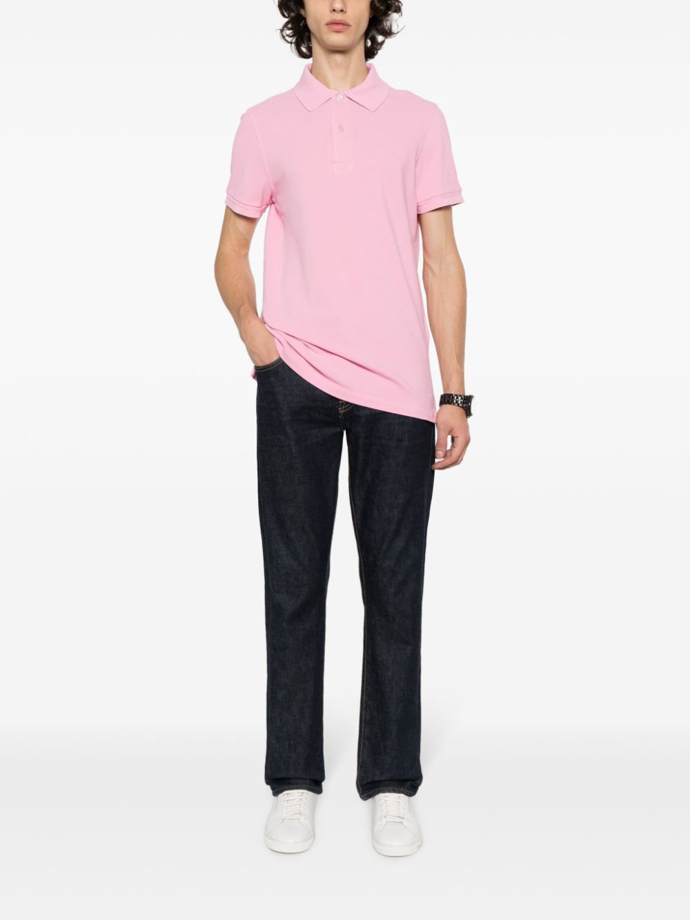 Tom Ford T-Shirts And Polos Pink Cotton