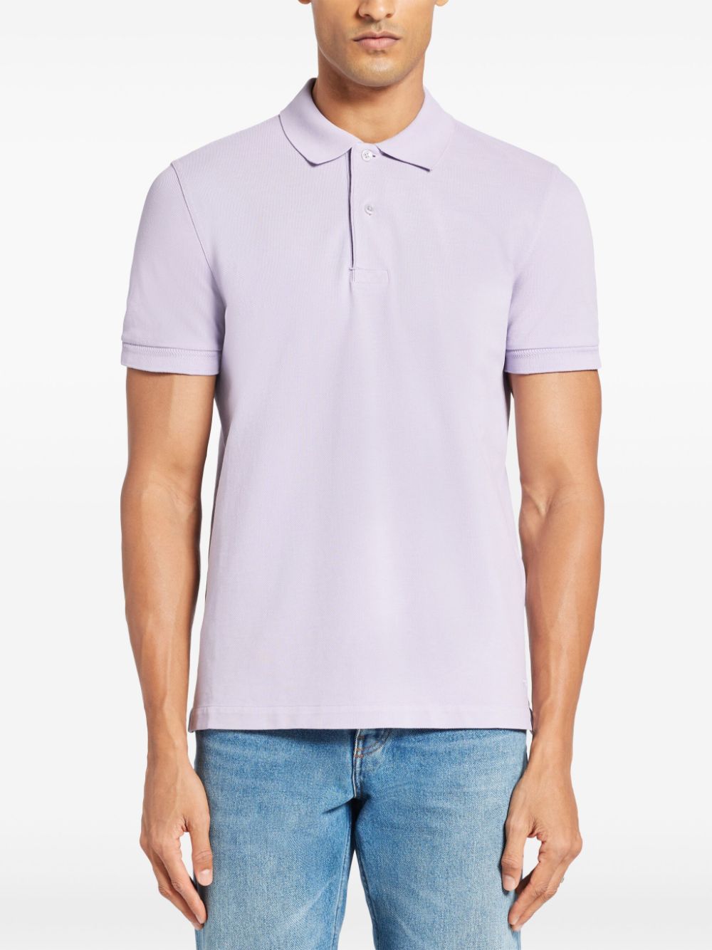 Tom Ford T-Shirts And Polos Lilac Cotton