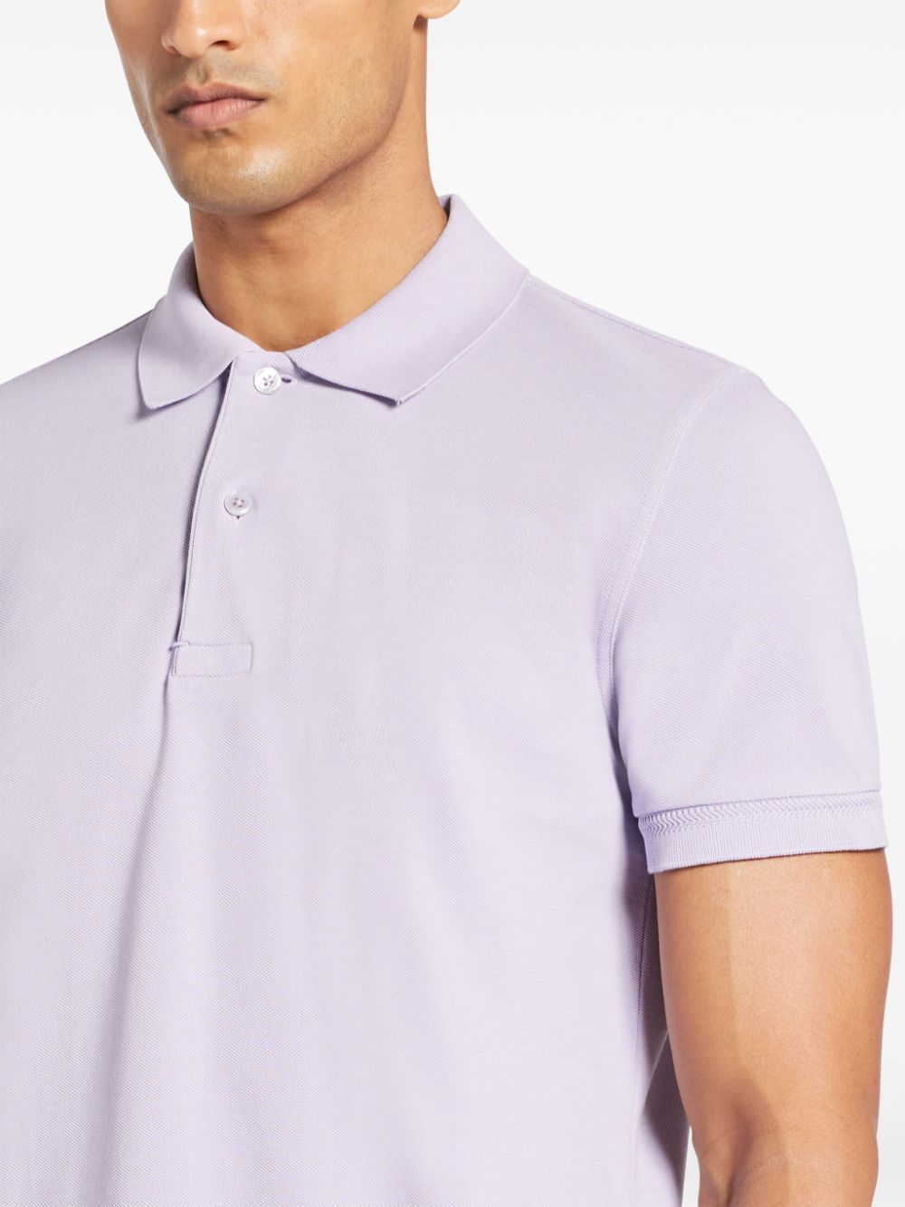 Tom Ford T-Shirts And Polos Lilac Cotton