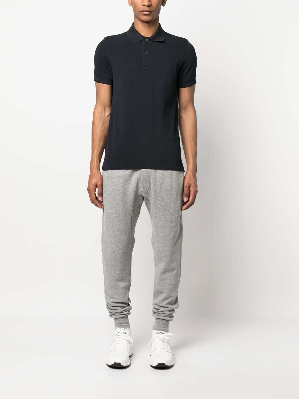 Tom Ford T-Shirts And Polos Blue Cotton