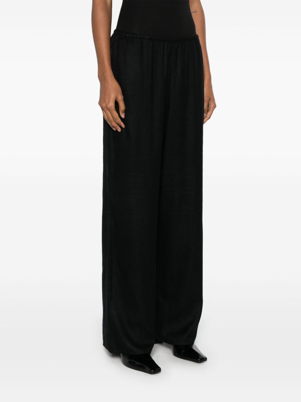 Toteme Pre Trousers Black Modal