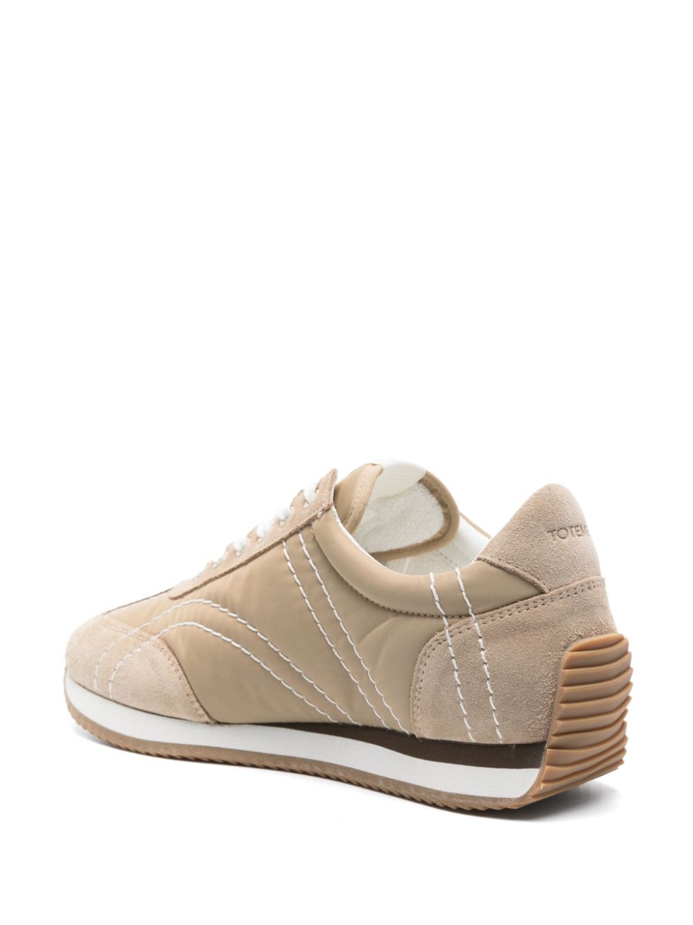Toteme Pre Sneakers Beige Recycled Polyamide