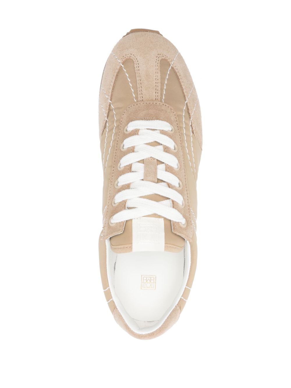 Toteme Pre Sneakers Beige Recycled Polyamide