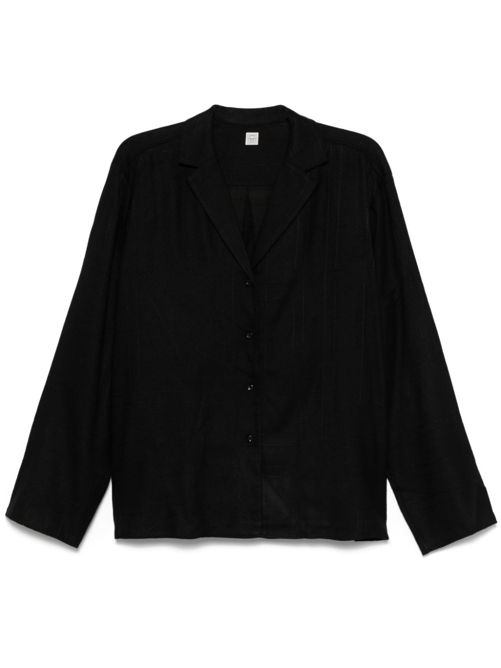 Toteme Pre Shirts Black Modal
