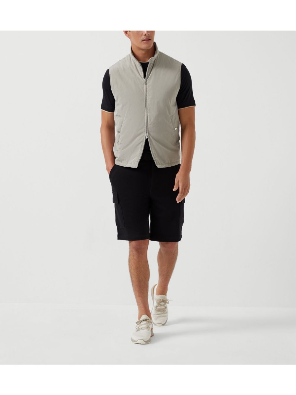 Brunello Cucinelli T-Shirts And Polos Nero Cotton