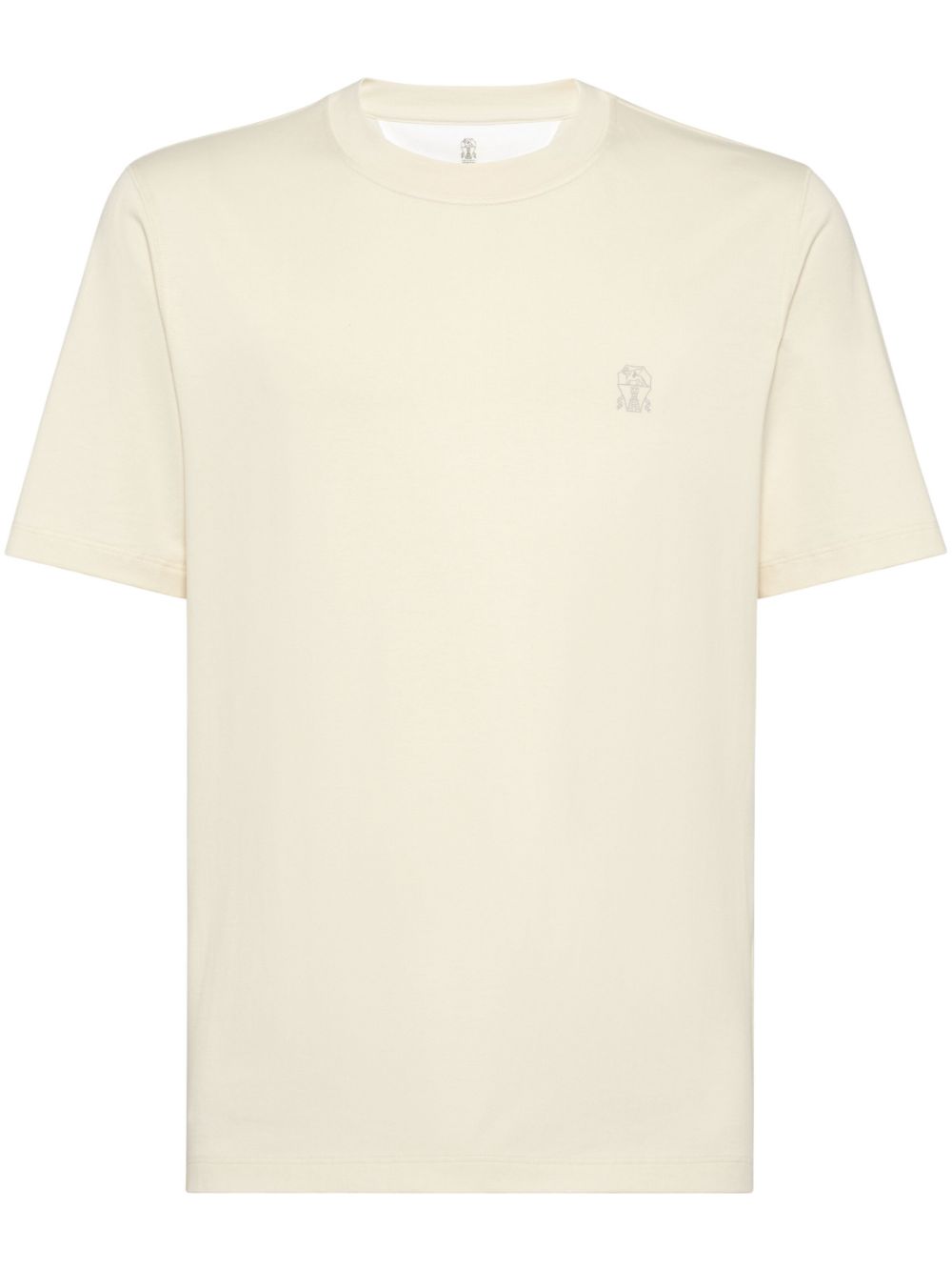 Brunello Cucinelli T-Shirts And Polos Beige Cotton