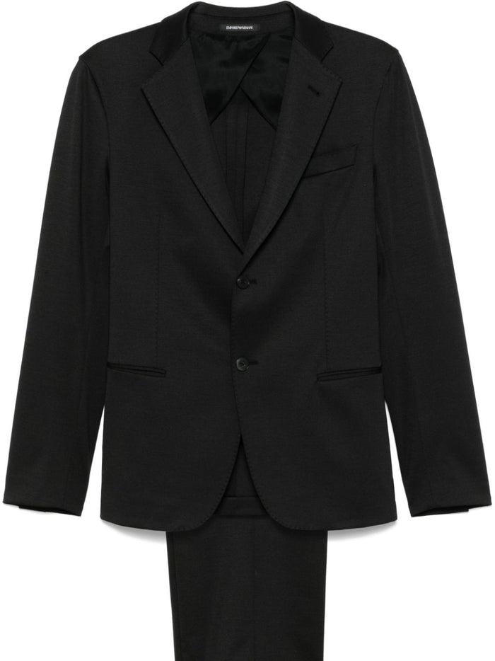 Emporio Armani Suit Nero Lining: Acetate