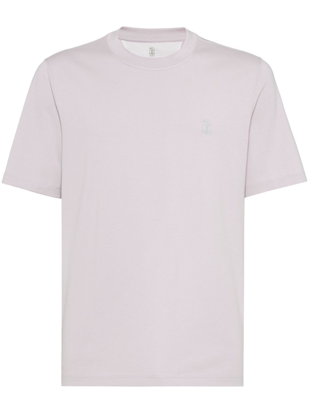 Brunello Cucinelli T-Shirts And Polos Viola Cotton