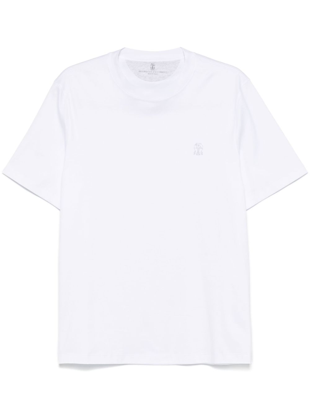 Brunello Cucinelli T-Shirts And Polos Bianco Cotton