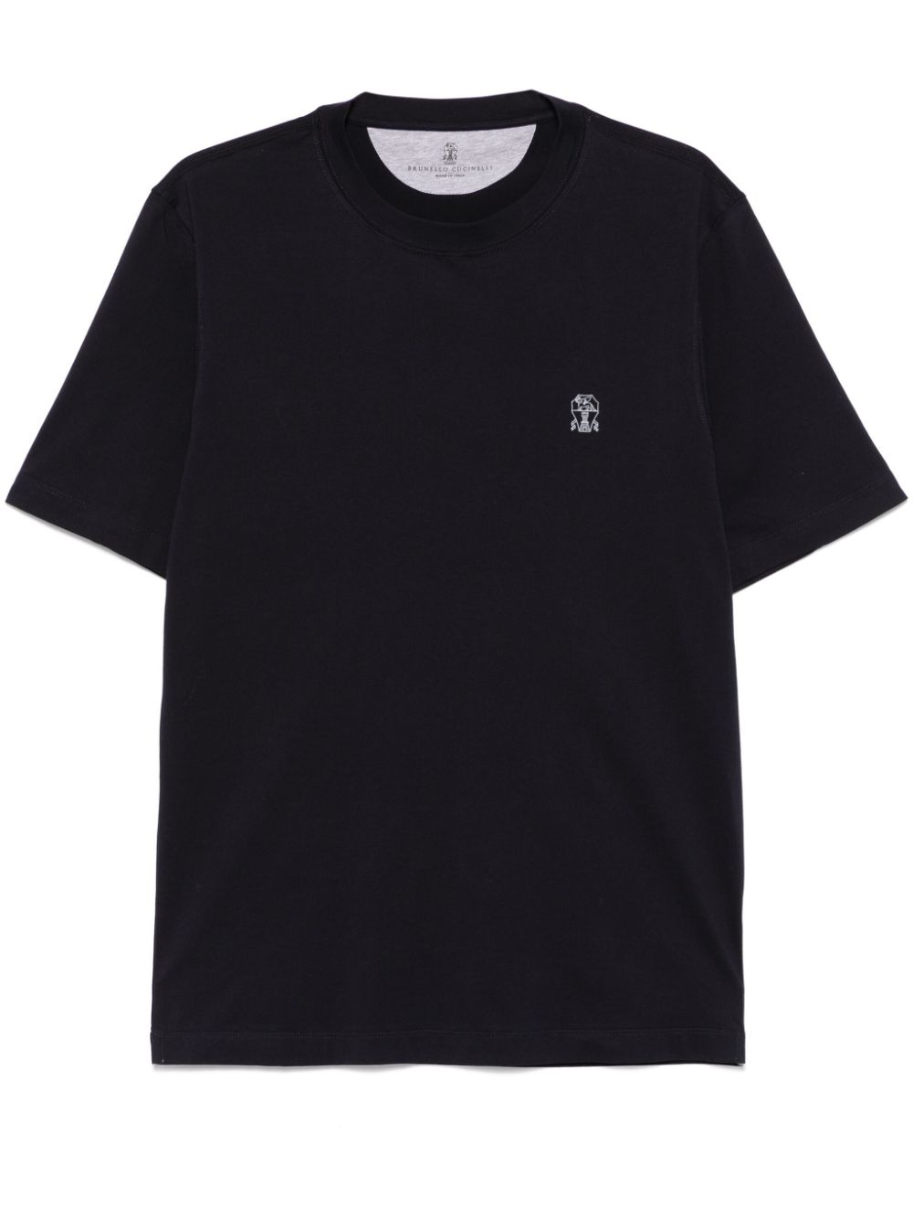 Brunello Cucinelli T-Shirts And Polos Blu Cotton
