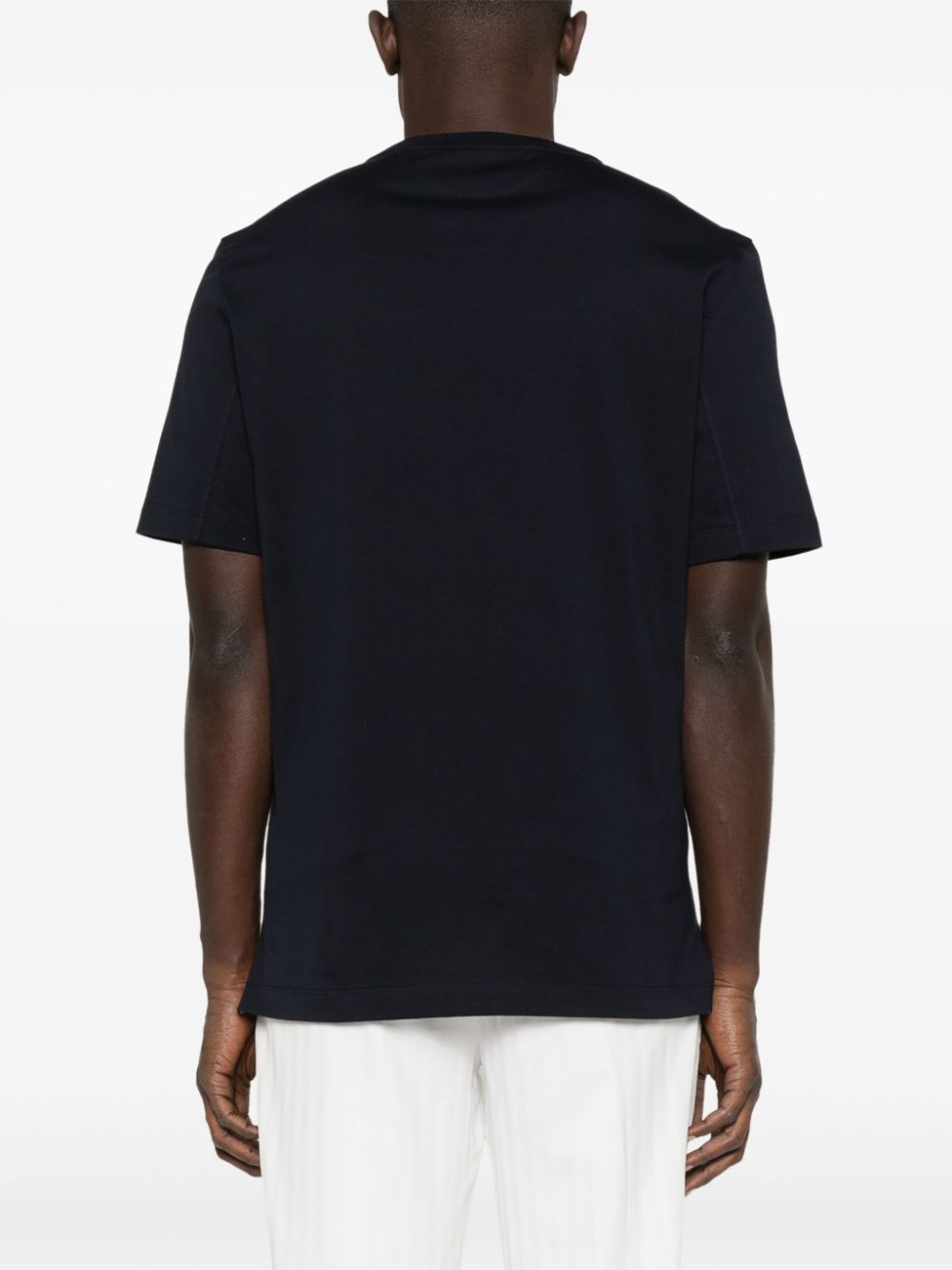 Brunello Cucinelli T-Shirts And Polos Blu Cotton