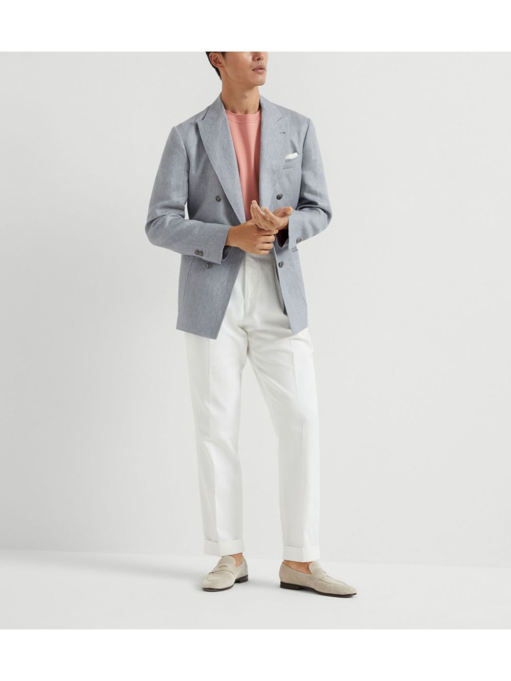Brunello Cucinelli T-Shirts And Polos Rosso Cotton