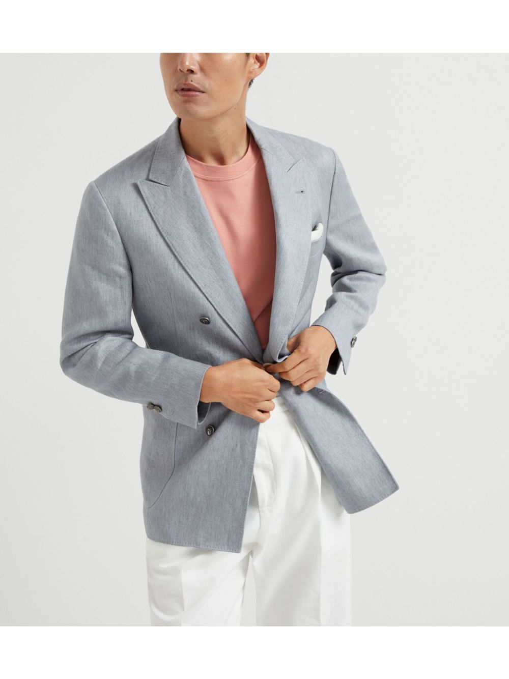 Brunello Cucinelli T-Shirts And Polos Rosso Cotton