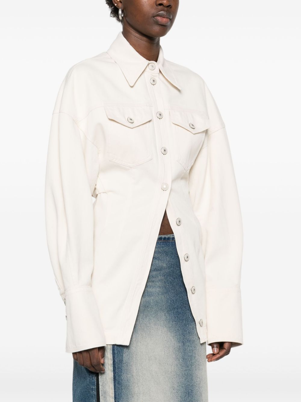 Sportmax Coats Beige Cotton