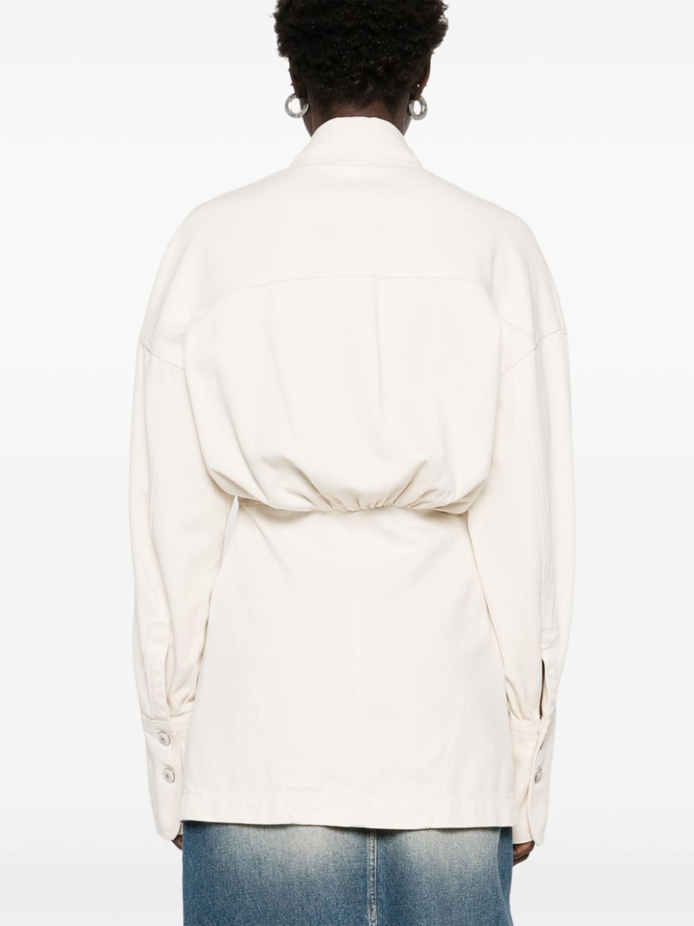 Sportmax Coats Beige Cotton
