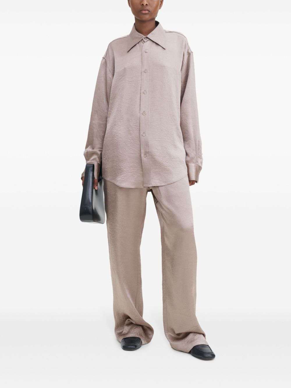 Filippa K Shirts Beige Cellulosic Fibre