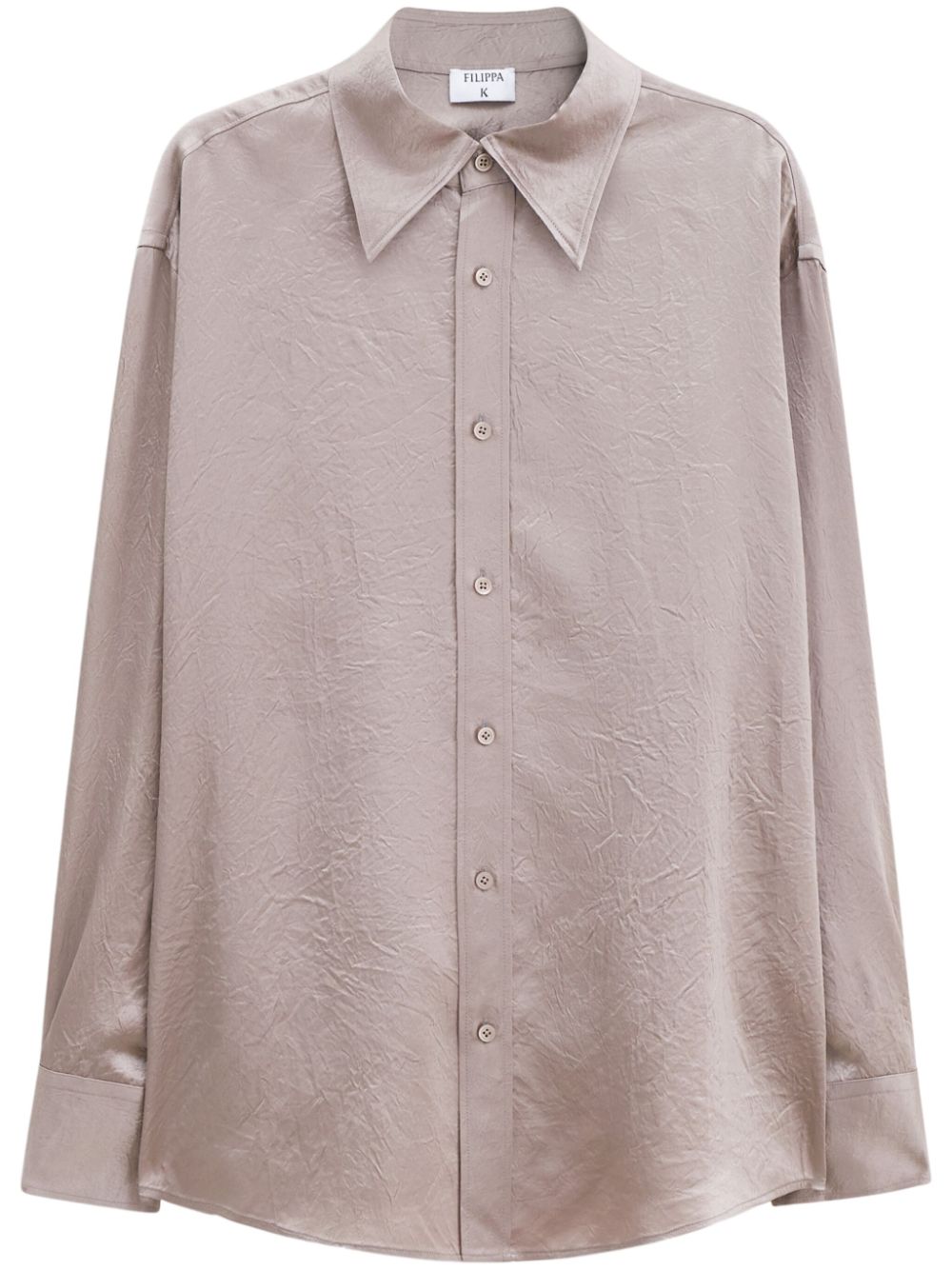 Filippa K Shirts Beige Cellulosic Fibre