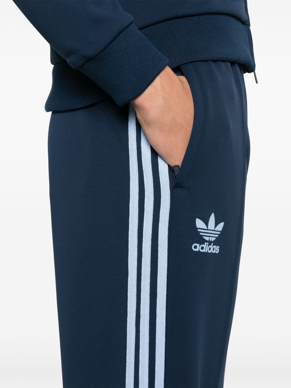 Adidas By Wales Bonner Trousers Blue Polyester