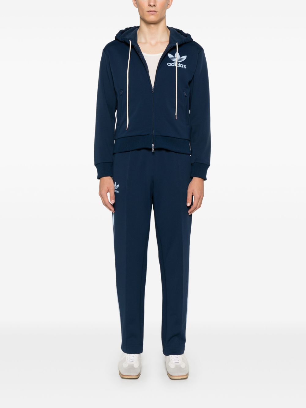 Adidas By Wales Bonner Trousers Blue Polyester