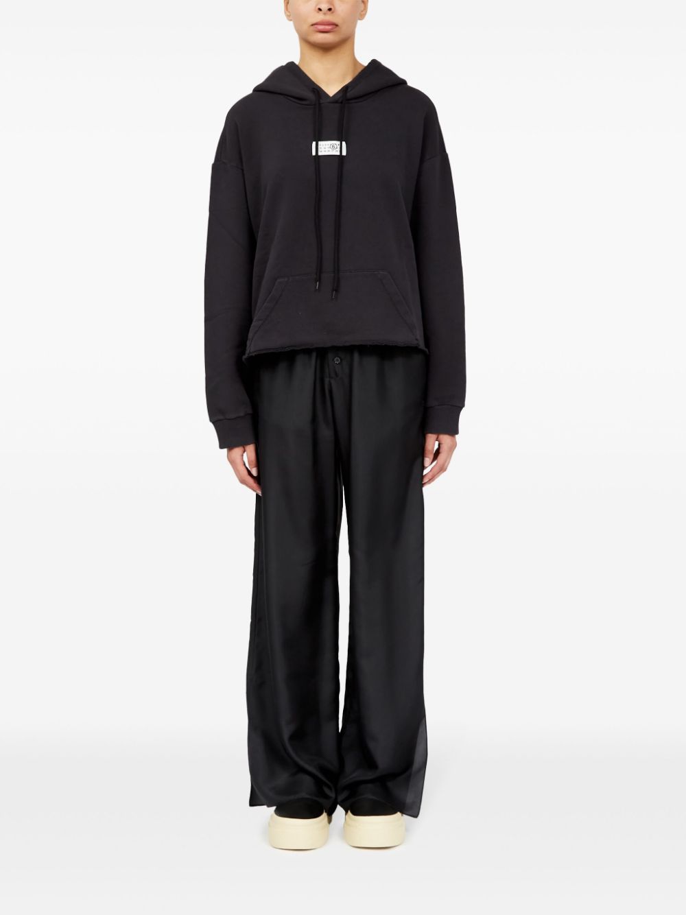 MM6 Maison Margiela Sweaters Black Cotton