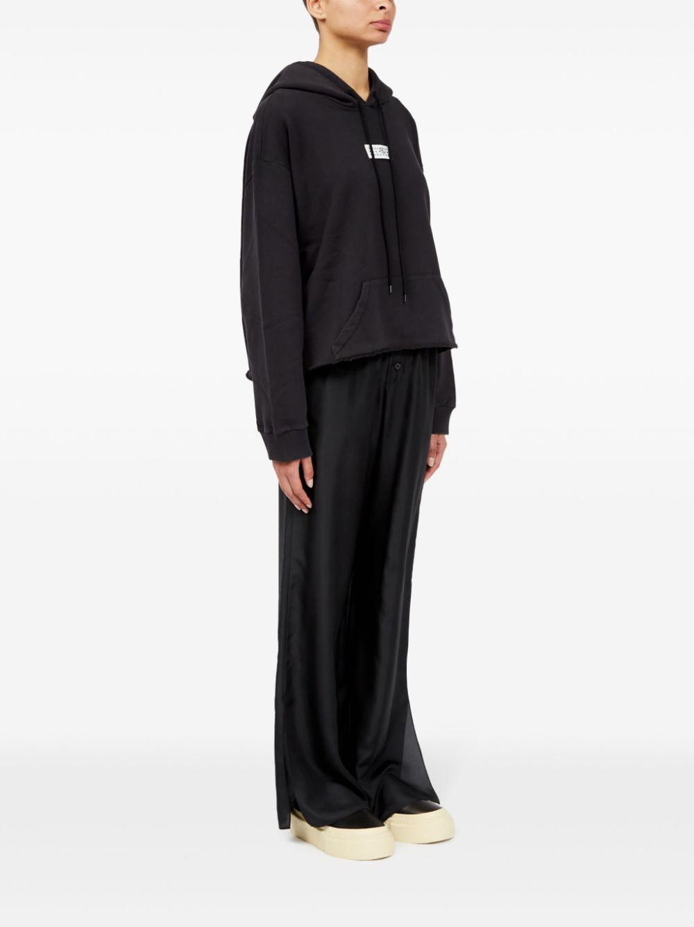 MM6 Maison Margiela Sweaters Black Cotton