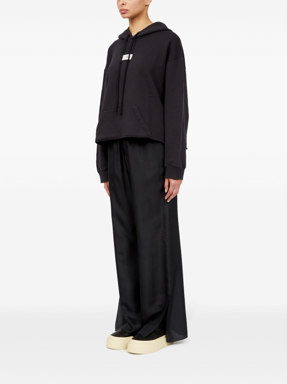 MM6 Maison Margiela Sweaters Black Cotton