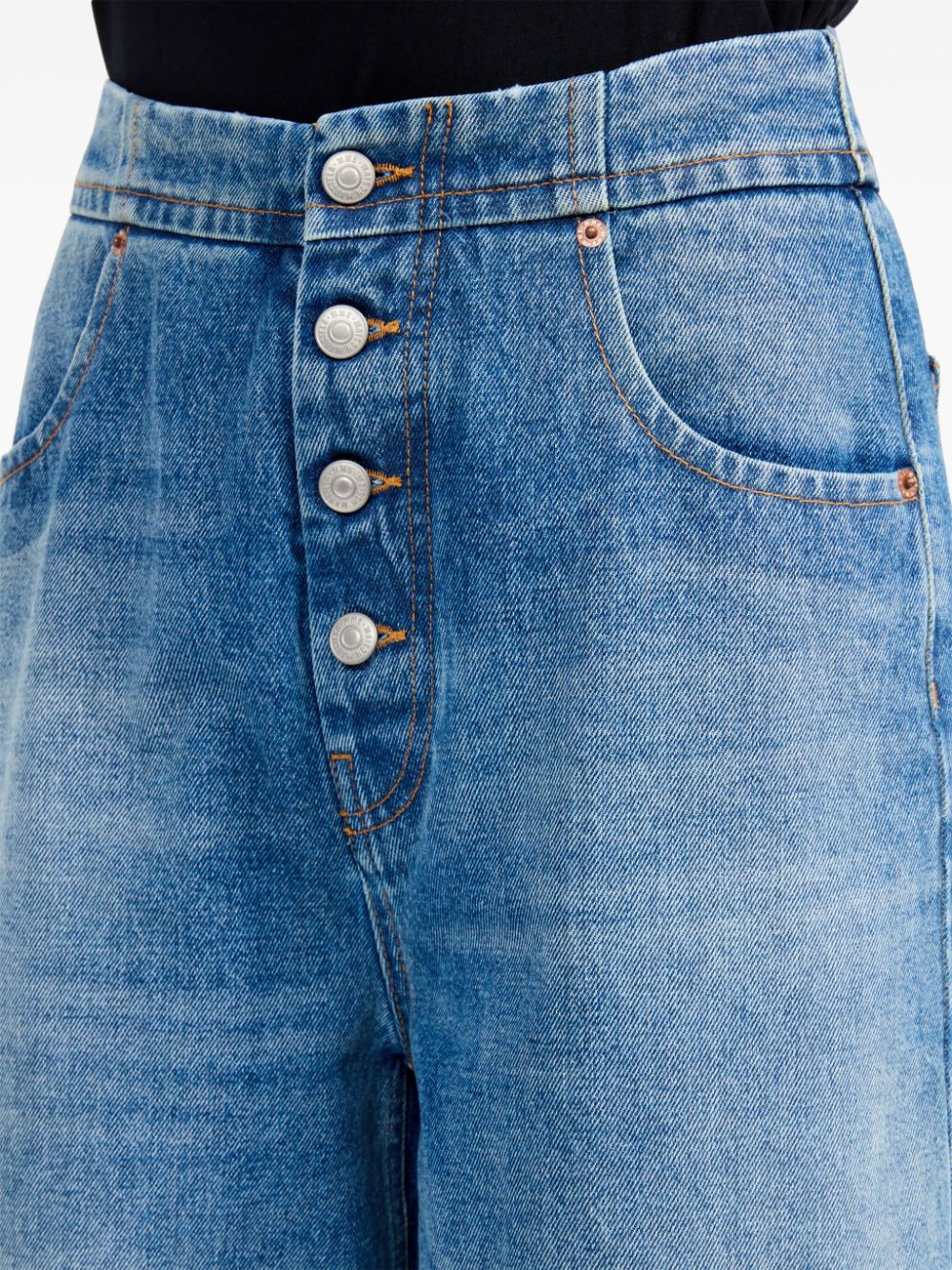 Mm6 Maison Margiela Jeans Clear Blue Cotton