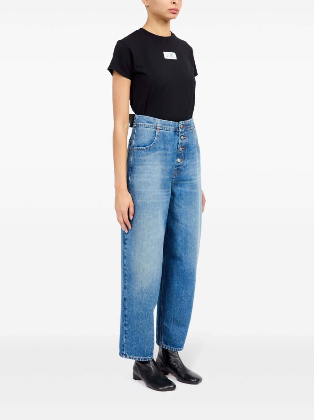 Mm6 Maison Margiela Jeans Clear Blue Cotton