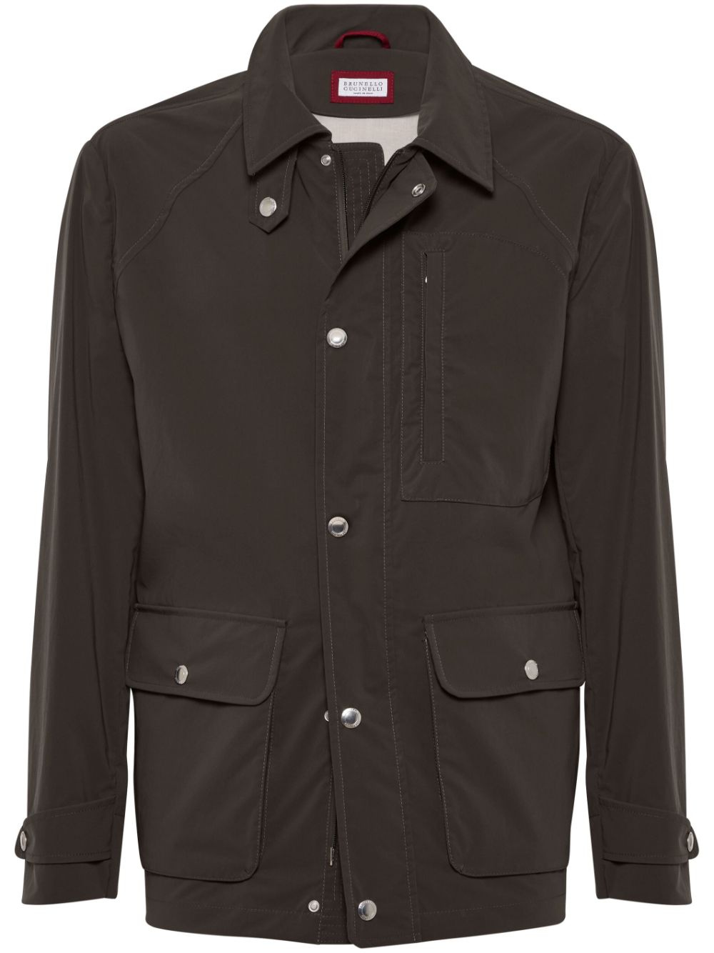 Brunello Cucinelli Jackets Marrone Cotton