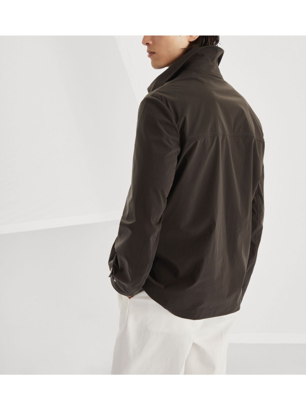 Brunello Cucinelli Jackets Marrone Cotton