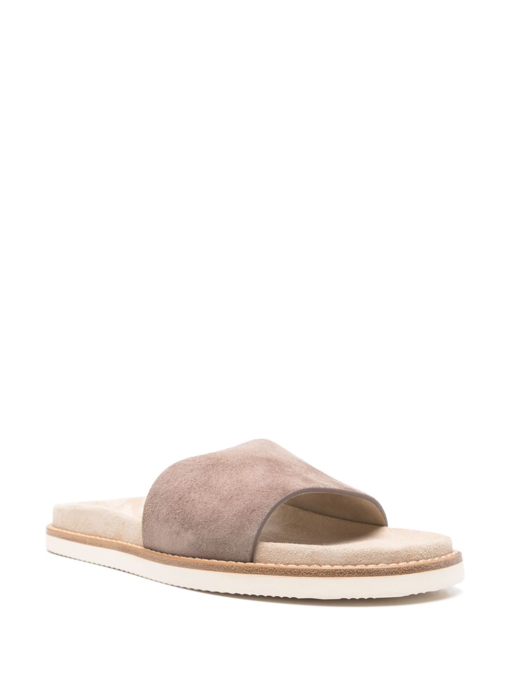 Brunello Cucinelli Sandals Beige Suede