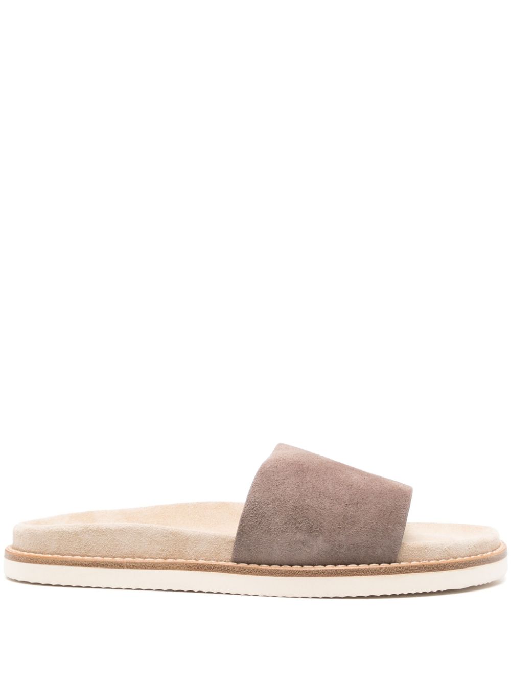 Brunello Cucinelli Sandals Beige Suede