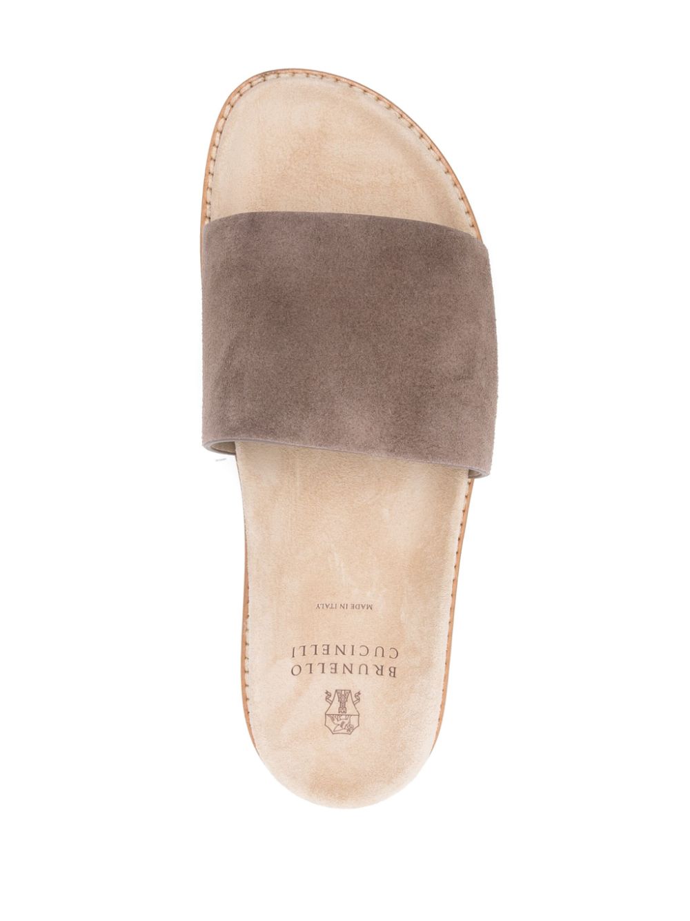 Brunello Cucinelli Sandals Beige Suede