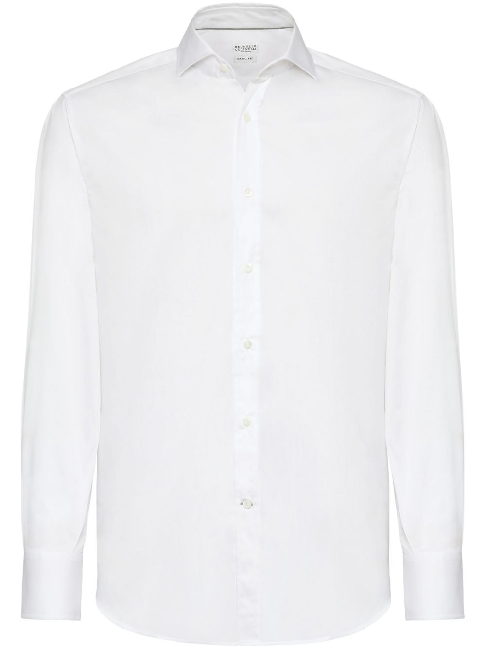 Brunello Cucinelli Shirts Bianco Cotton