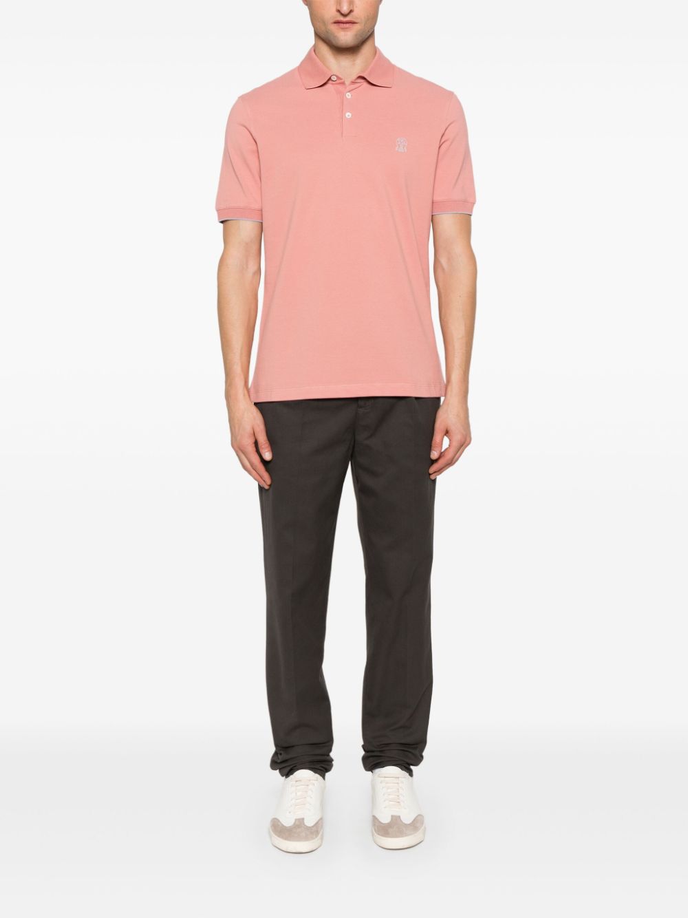 Brunello Cucinelli T-Shirts And Polos Arancio Cotton