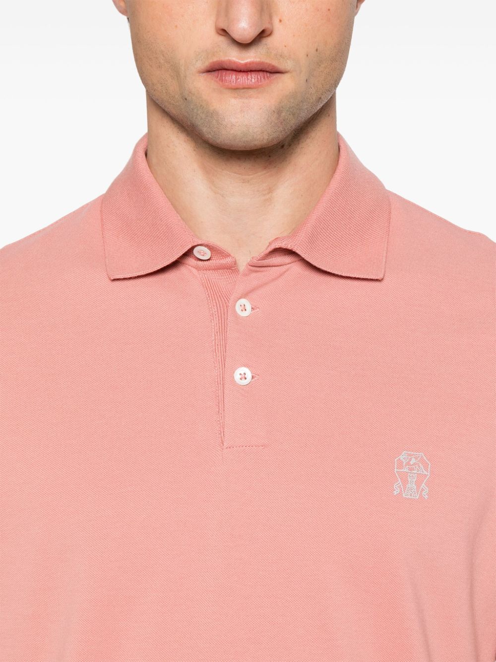 Brunello Cucinelli T-Shirts And Polos Arancio Cotton