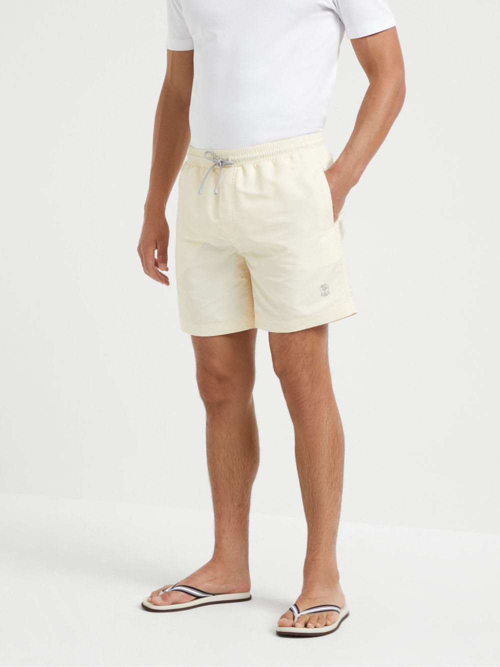 Brunello Cucinelli Sea Clothing Beige Polyester