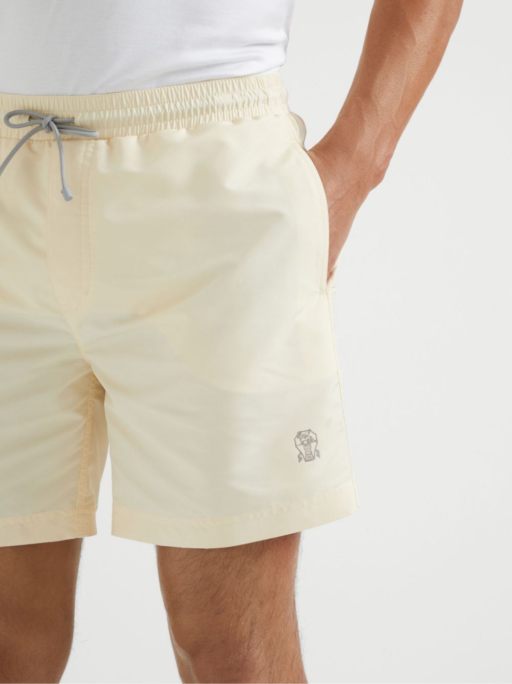Brunello Cucinelli Sea Clothing Beige Polyester