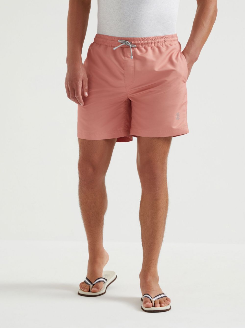 Brunello Cucinelli Sea Clothing Rosso Polyester