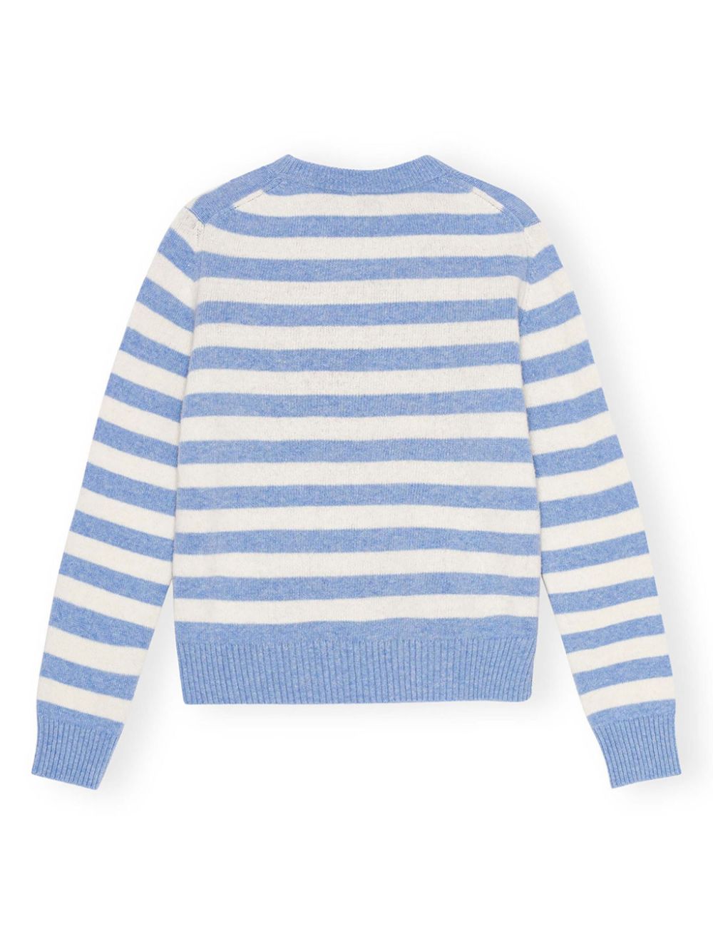 Ganni Sweaters Clear Blue