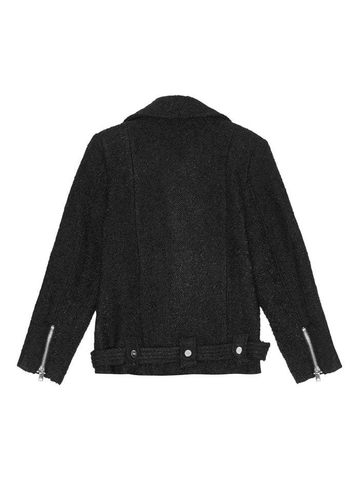 GANNI Jackets Black Polyester Wool