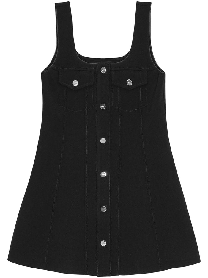 Ganni Dresses Black Polyester