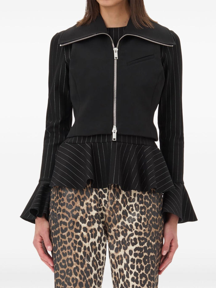 GANNI Sweaters Black Polyester