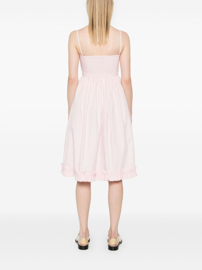 Ganni Dresses Pink Cotton