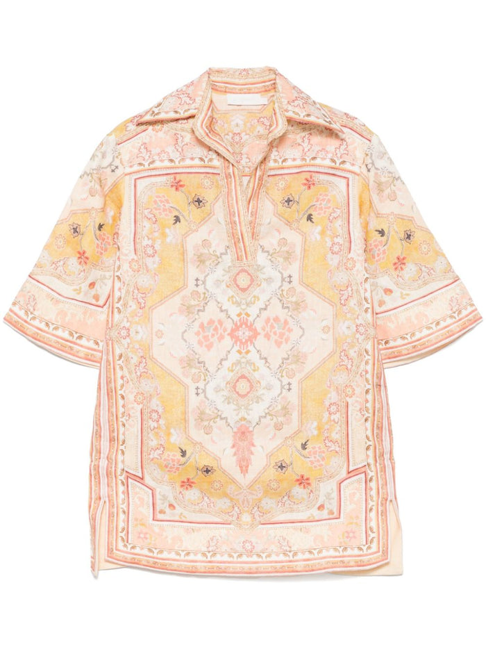 Zimmermann Dresses Beige Linen