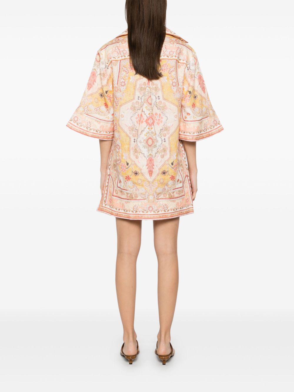 Zimmermann Dresses Beige Linen