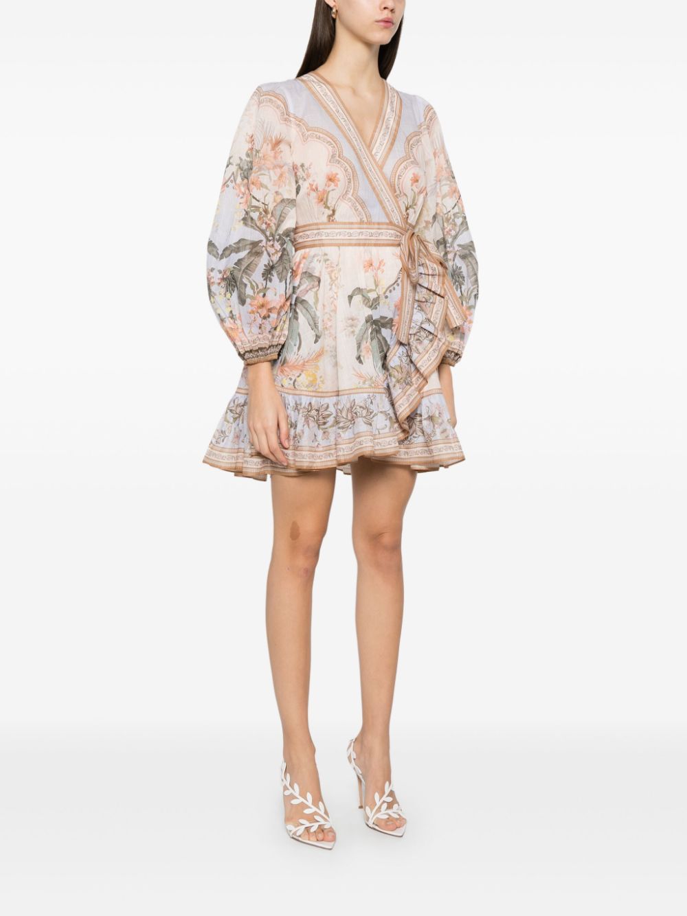 Zimmermann Dresses Beige Cotton
