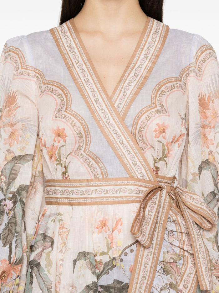 Zimmermann Dresses Beige Cotton