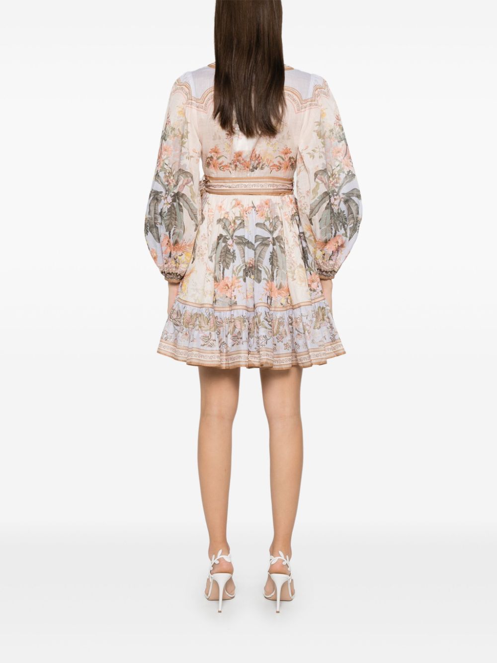 Zimmermann Dresses Beige Cotton