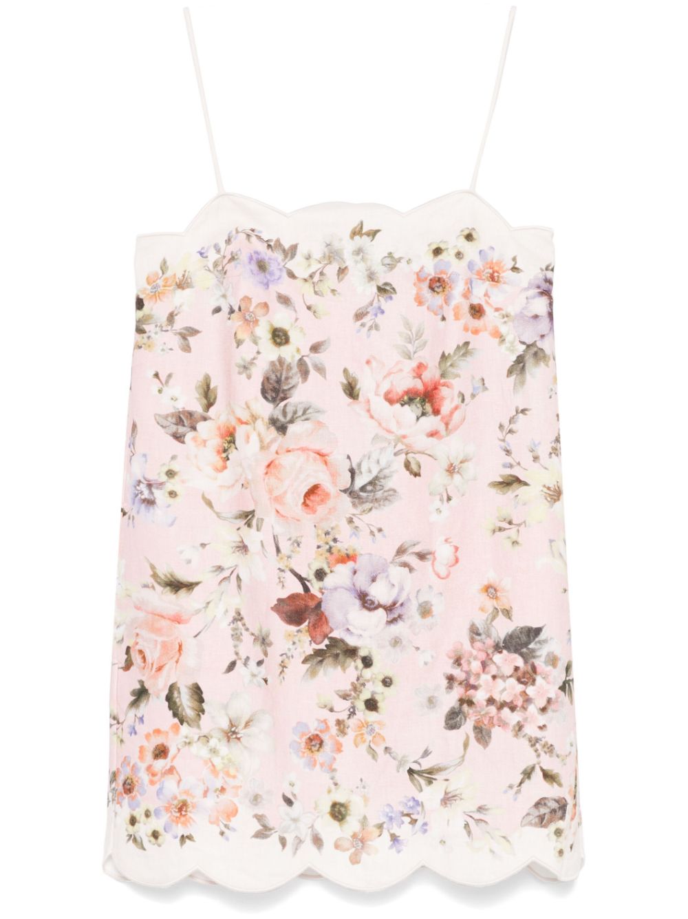 Zimmermann Dresses Pink Linen